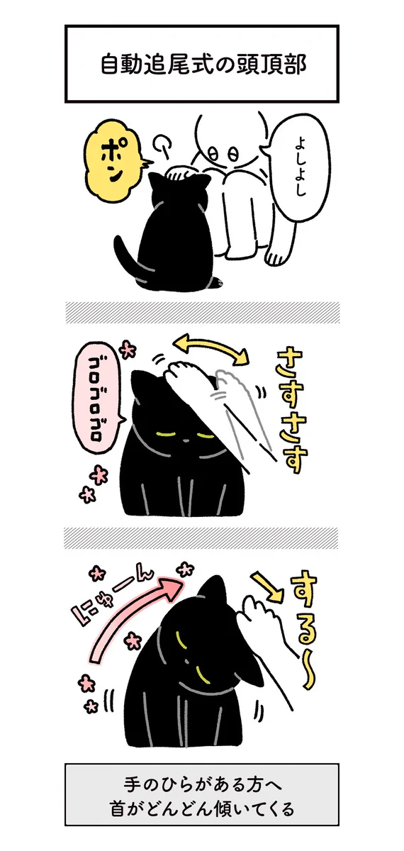 可愛すぎて読んでいて頬が緩んじゃう！頭を撫でられたり、飼い主さんにすりすりするのが大好きな猫のお話！
