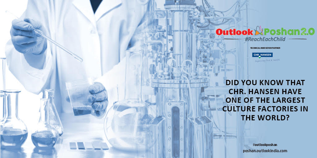 In 2008, it was established as one of the world’s largest culture plants in Copenhagen, with two giant fermentors. #guthealth #guthealth #probiotics #health #SuposhitBharat #OutlookPoshan2 #AccessEndsHunger #ReachEachChild