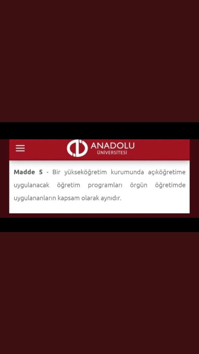 osmankirsever's tweet photo. #sınavagirmiyoruz  Aşağıdaki madde AÖF Maddesi.  AÖF Maddeleri değiştirdi de milyonlarca öğrencinin haberimi yok. Sayın AÖF Yetkilileri lütfen bu maddeyi milyonlarca öğrencilere türkçesini açıklayın https://t.co/FrXUUWwdur
