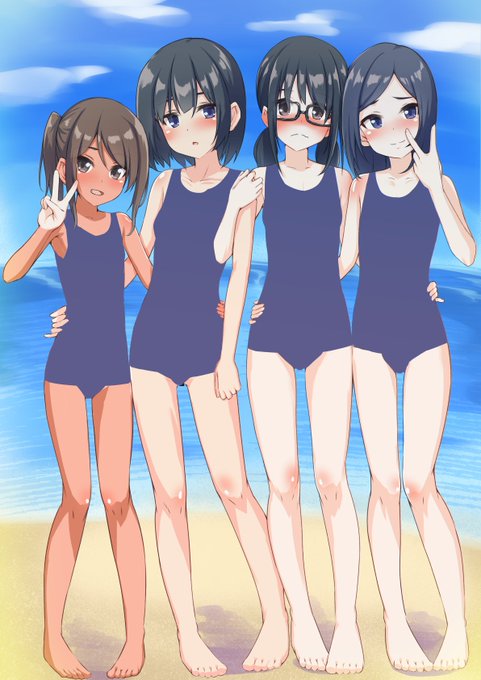 「夏休みの思い出に写真撮ってあげるよ」
と人気のないビーチで見つけた子達に声をかけたら…

って感じでskeb納品させていただきました❗
本当にありがとうございました❗❗☺
が、ツイッター君のBANが怖かったので3分で対策
差分はskebかPIXIVに。
https://t.co/rI9lUDUwbh 