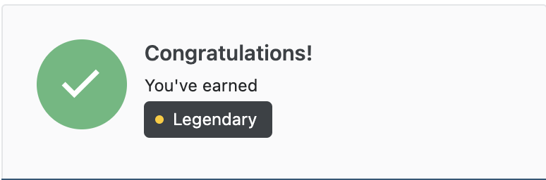 GabMarioPower's tweet photo. Just achieved one of the rarest stackoverflow badges #Legendary #stackoverflow https://t.co/Cw3XjhJLdb https://t.co/0h4koS1FUX