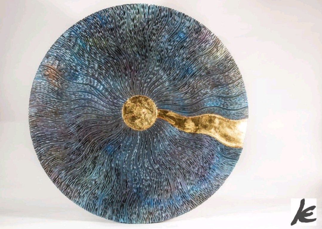 emmetkane1's tweet photo. "Ruisseau D'or"
A wall piece in various wood 85cm - 33" in diameter. This piece will be exhibit at this years Sculpture in Context in the Botanic Gardens Dublin in September.
#art #woodsculpture
#textured
#woodworking
#interdesgin
#interarchitecture
#wood #sculptureincontext https://t.co/KPjy2lAwHv