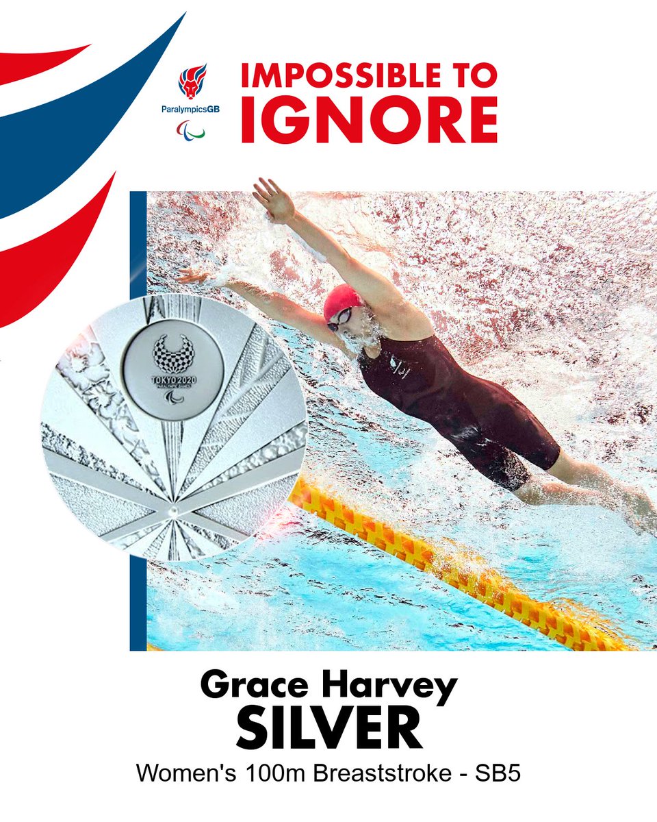 ParalympicsGB (@paralympicsgb) on Twitter photo It’s a Paralympic debut SILVER medal for <a href="/graceharvey767/">Grace Harvey</a>! 🥈
#ImpossibleToIgnore
#Paralympics It’s a Paralympic debut SILVER medal for <a href="/graceharvey767/">Grace Harvey</a>! 🥈
#ImpossibleToIgnore
#Paralympics