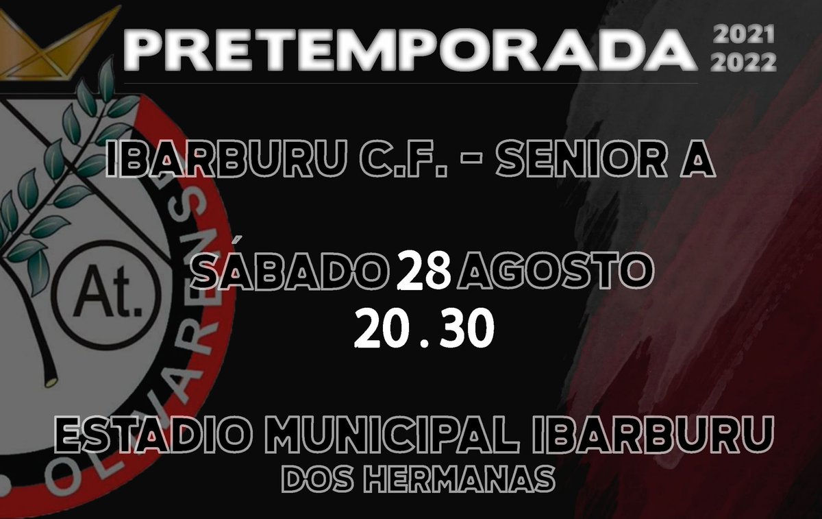 PRETEMPORADA |

Hoy nuestro Senior A disputa un nuevo amistoso. Nuestro primer equipo, visita al <a href="/ibarburu_cf/">Ibarburu C.F</a> a las 20:30.
 Los de Barbero siguen con su preparación enfrentándose hoy ante otro gran rival.