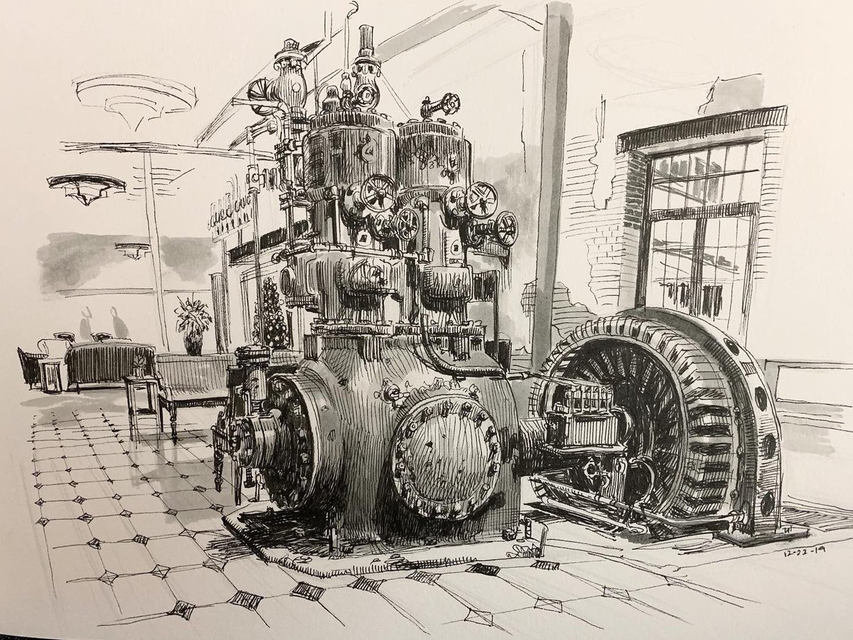 Old machinery is the best. 