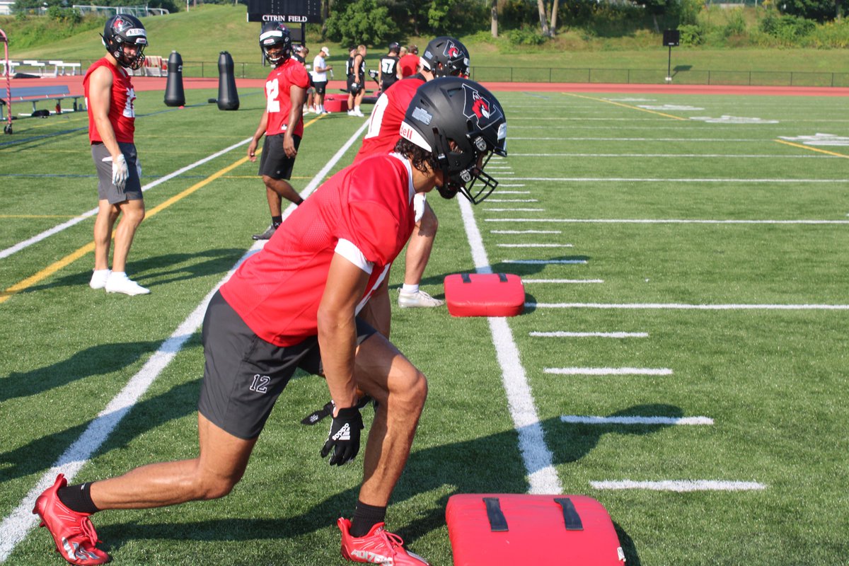 Feels great to be back on the field! 
Practice #2 in the books

#RollCards 🔴⚫️🔴⚫️