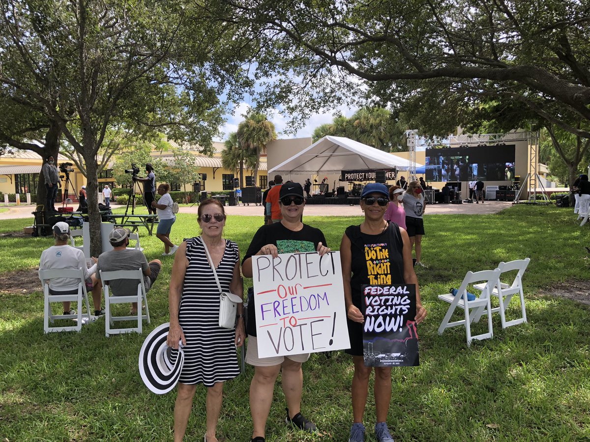 Getting in Good Trouble on this anniversary of the March on Washington. #MarchOnforVotingRights #ProtectOurVotes