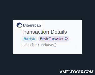 Ampltools1's tweet image. 👀$ampl rebased through #flashbots EPOCH 791

etherscan.io/tx/0x706d0cec2….