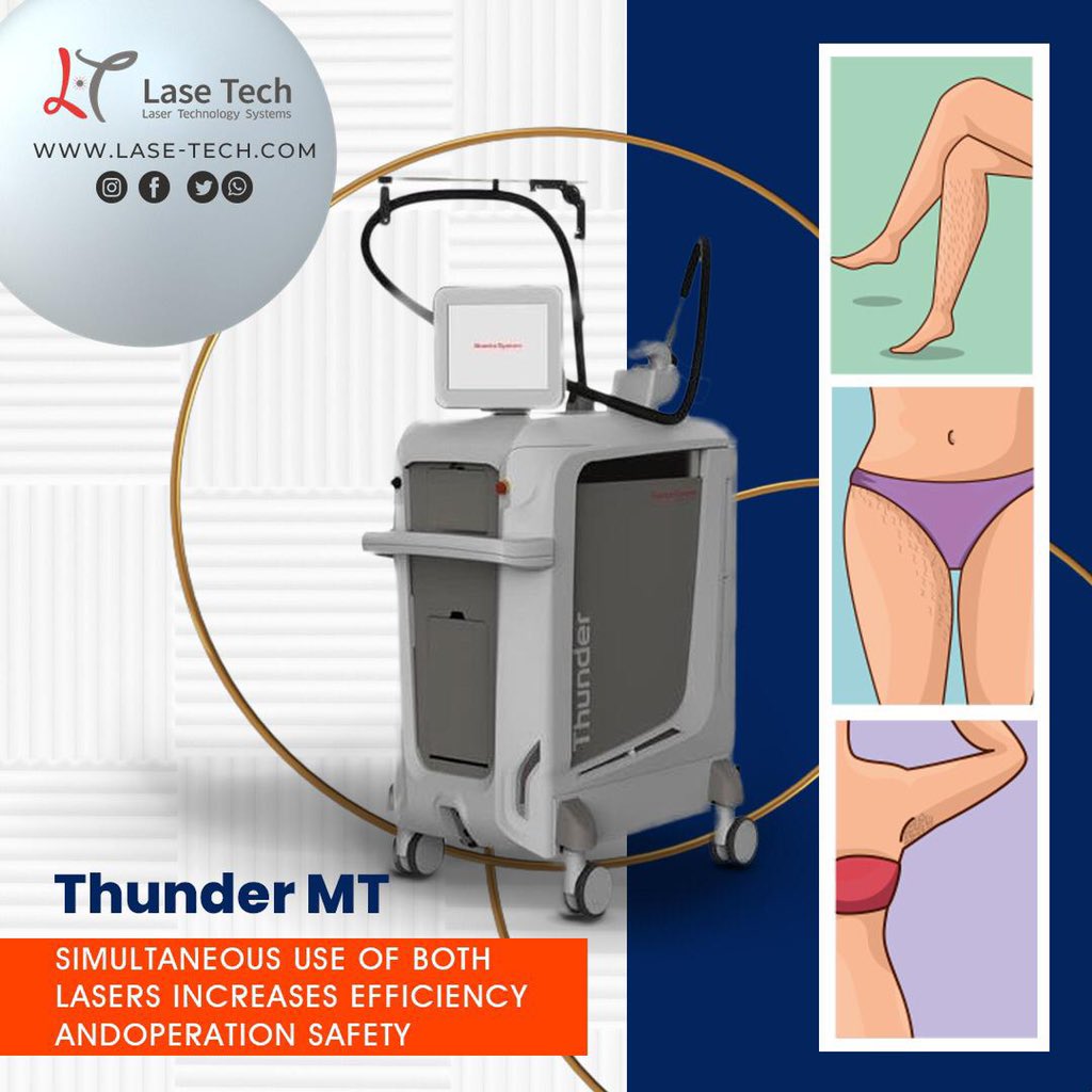 laseTechsystems's tweet image. The Simultaneous Emission, developed for Permanent Hair Reduction, combines two different laser wavelengths in a single emission with programmable fluence and pulse duration.

Lase-tech.com

#LaseTech #ThunderMt #myquanta #bequanta #quantasystem #lasertechnology #dubai
