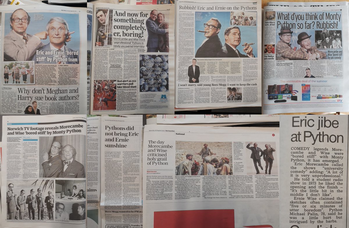 Paul Hayes (@the_questmaster) on Twitter photo I'm very happy to have helped <a href="/ColinThomasWebb/">Colin Thomas Webb</a>'s scoop make all the papers, a mere 48 years after his interview! <a href="/UEAGrads/">UEAGrads</a> <a href="/UEATV/">UEA TV</a> <a href="/Zoe_Applegate01/">Zoe Applegate</a> I'm very happy to have helped <a href="/ColinThomasWebb/">Colin Thomas Webb</a>'s scoop make all the papers, a mere 48 years after his interview! <a href="/UEAGrads/">UEAGrads</a> <a href="/UEATV/">UEA TV</a> <a href="/Zoe_Applegate01/">Zoe Applegate</a>