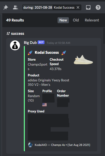 AbbasV2 (@abbxsv2) on Twitter photo Another day another dub
Bot: <a href="/KodaiAIO/">Kodai</a>
Proxies: <a href="/AMGProxies/">AMG Proxies & Servers</a> <a href="/LEMONPROXY2020/">LEMONPROXY</a> <a href="/LiveProxies/">Live Proxies</a> <a href="/ScarletProxies/">Scarlet Proxies</a> <a href="/SerpentProxies/">Serpent</a>
CG: <a href="/Preme_Profits/">Preme_Profits</a> Another day another dub
Bot: <a href="/KodaiAIO/">Kodai</a>
Proxies: <a href="/AMGProxies/">AMG Proxies & Servers</a> <a href="/LEMONPROXY2020/">LEMONPROXY</a> <a href="/LiveProxies/">Live Proxies</a> <a href="/ScarletProxies/">Scarlet Proxies</a> <a href="/SerpentProxies/">Serpent</a>
CG: <a href="/Preme_Profits/">Preme_Profits</a>