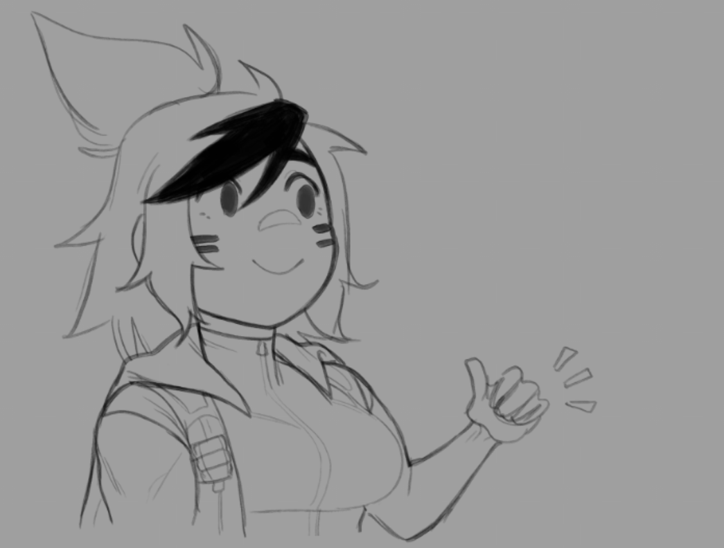 sighs