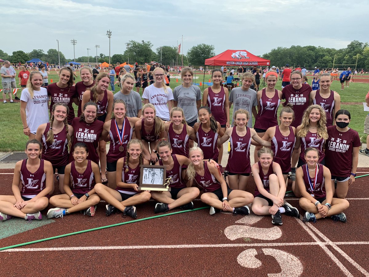 LHSWarriorsXC's tweet photo. Bob Schul results! Girls 1st, Boys 4th! https://t.co/QZVSsIsnWt
