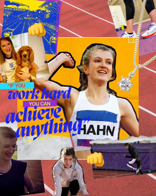 Commit to a dream, then run with it. @SophieHahnT38 shows us when you’ve given everything to get to the start line, only you get to define how you finish. Redefining how we win is why we Play New.