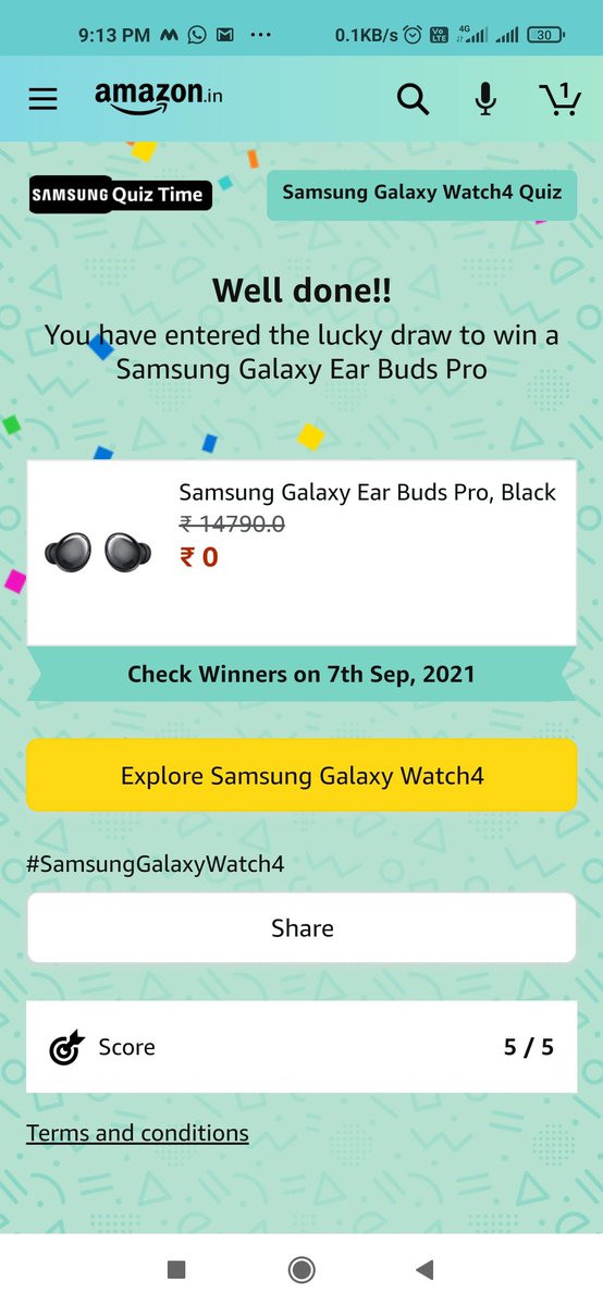 anwar007INC's tweet photo. #SamsungGalaxyWatch4 #AmazonSpecials https://t.co/jxV80v2cDv