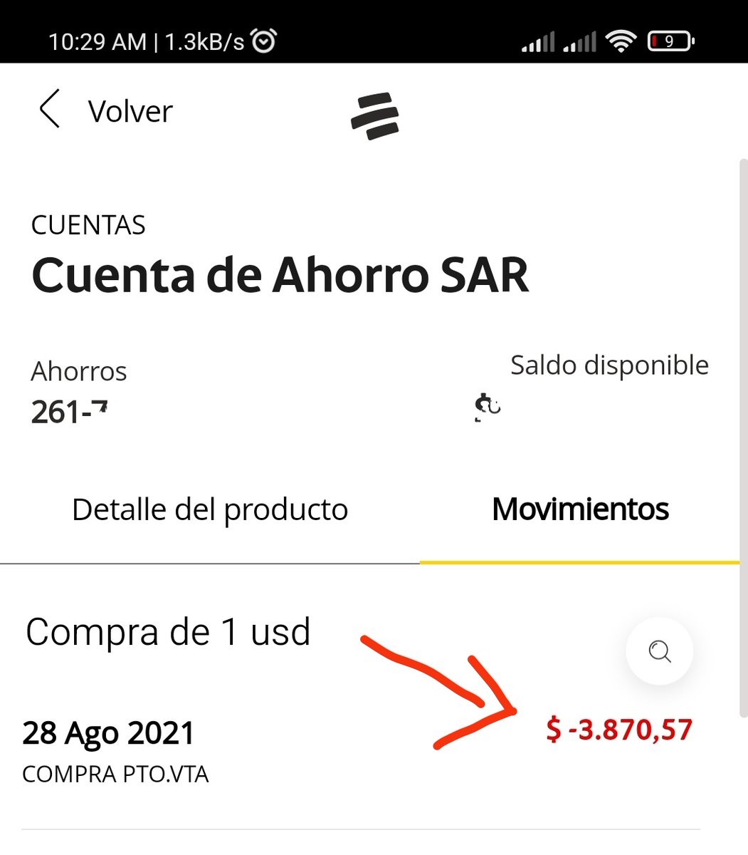 Sale541_'s tweet photo. @SFCsupervisor ¿por qué @Bancolombia  cobra en una compra en el exterior el día de hoy (28/08/21) con la TRM que rigió el día anterior? https://t.co/di0KYXQUJy