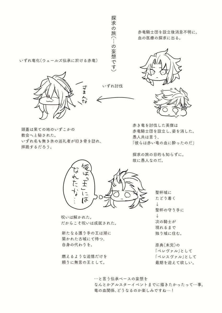 ーーかねて血を恐れ給え。

② 