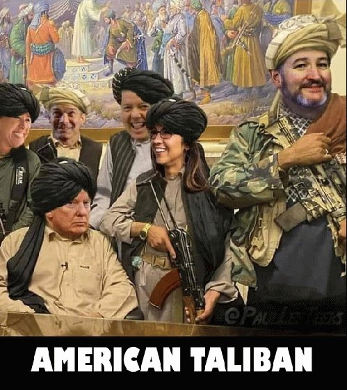 The Trump American Taliban Handed Afghanistan to the Afghan Taliban
Trump and his American #taliban cult members released 5000 Afghan Taliban prisoners, creating the army and providing the leaders for the army that swept over Afghanistan
#afghan
 
 opednews.com/articles/The-T…
