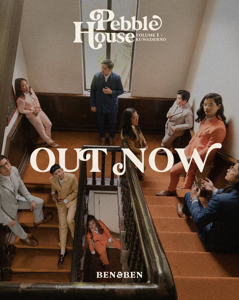 PEBBLE HOUSE VOL. 1: KUWADERNO
The New Ben&amp;Ben Album.
Out Now Everywhere.

lnk.to/BB-PH1 

#WelcometoPebbleHouse
