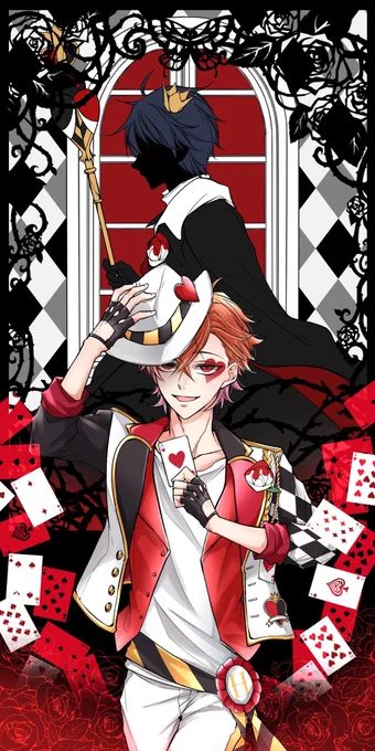 # 引用RTで絵をあげて5人指名してバトンでお気に入りの絵を載せる

綿飴さんにバトンを頂きました☺️ありがとうございます🙇‍♀️
強火なエと見下す瞳が性癖です✨/エスデュ https://t.co/B0eU24lixv 