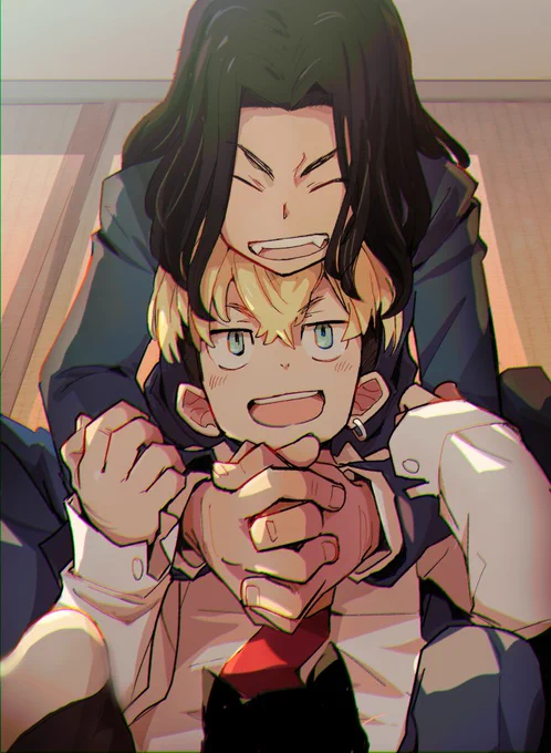 ばじふゆ…じゃれていて 