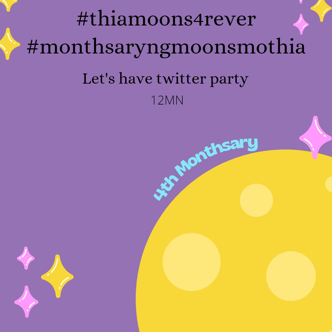 Tanakreshna_'s tweet photo. Happy Monthsary<3
#thiamoons4rever  #monthsaryngmoonsmothia 

@thia_thomalla https://t.co/BRXnnKEDFu