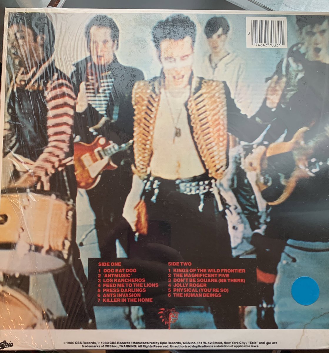 DadsAlbums's tweet image. Holy crapola it’s Adam And The Ants! #vinylrecords #music #vinylcollection
