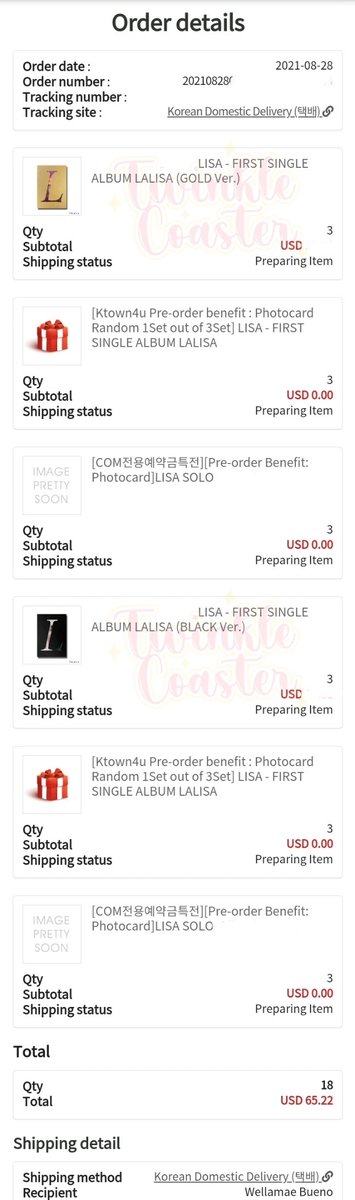 twinklecoaster's tweet photo. #TCPH_PROOFS
Secured items yesterday and todayπ₯³
For this post, 2 Slots are still available for Lisa's Lalisa Album (Gold Ver.). The rest of the albums/merch here are already taken but you can still purchase po because we will still secure albums on the upcoming week β‘ https://t.co/l1OjFYypuW
