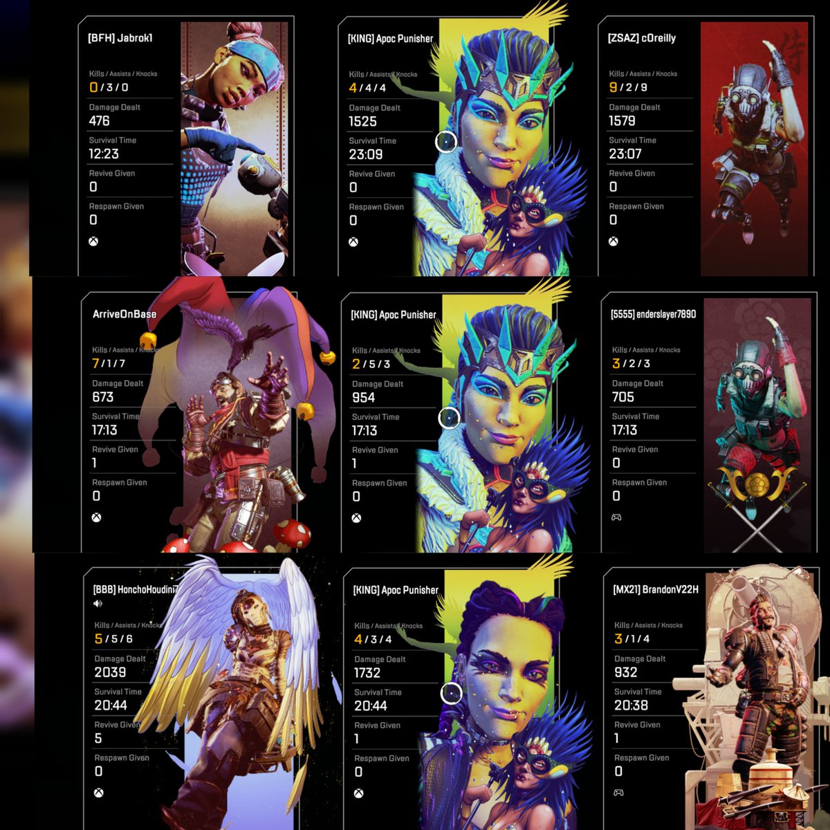 ApocPun's tweet image. Last 3 Wins yesterday...
#ApexLedgends 
#lobamainapexlegends
#twitchaffiliate 
#SmallStreamersConnect