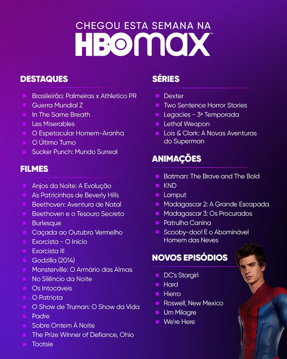 HBO Max Brasil on X: Renovando todas as metas de 2021 que eu não