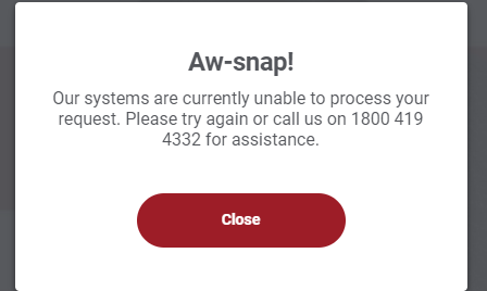 lokeshwer's tweet photo. @IDFCFIRST_Help I get to see this error multiple times. Other banks notify customers of outages. Are you assuming clients to keep trying until it works? We are in 2021 FYKI https://t.co/KF1px4WXXA