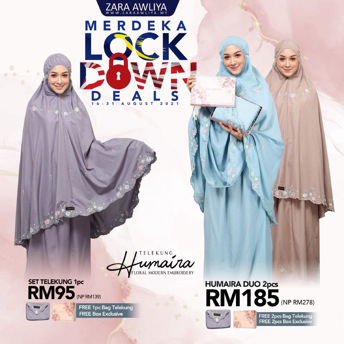 AAnyss_'s tweet photo. Hai korang!i ada jual telekung travel siap beg and box lg!

Sesuai utk korang bg hadiah utk kakak/mak kat kg tanda ingatan💕💕

Berminat boleh terus ws i ok!

https://t.co/ysixqAvqw7

Mntk tlg rt yaaa tq😘
@ImanAbdulRahim @SyedSaddiq @MaisarahMahmud @AsalGombak https://t.co/ShIQ7ycWP7