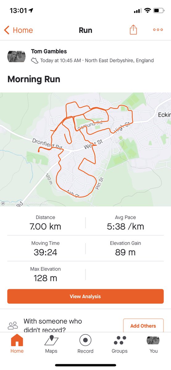 RUN 18 COMPLETE! A nice little 7Km this morning. Trying not to push my knee too hard but saw it through! Thank you all for your amazing support so far 🙏🤞🏃‍♂️

Link below to donate ⬇️

gofund.me/fdb0aa96

Total distance ran so far - 189Km
Total distance to go - 11Km