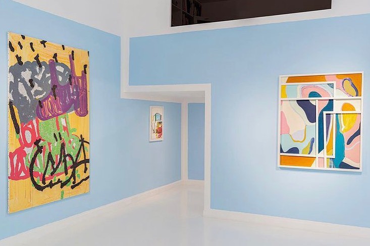 MarioPicardo's tweet photo. Tomorrow @doublevgallery !!!
With @pierre_bellot and @ines.zenha 
#rentreescolaire #marseille #collectiveshow #painting https://t.co/AEEhfeRTmb