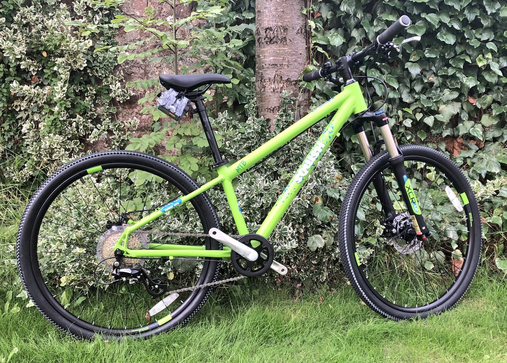 Latest new bike arrival just in time for #localbikeshopday 💚

<a href="/SquishBikes/">Squish</a> #kids #mtb