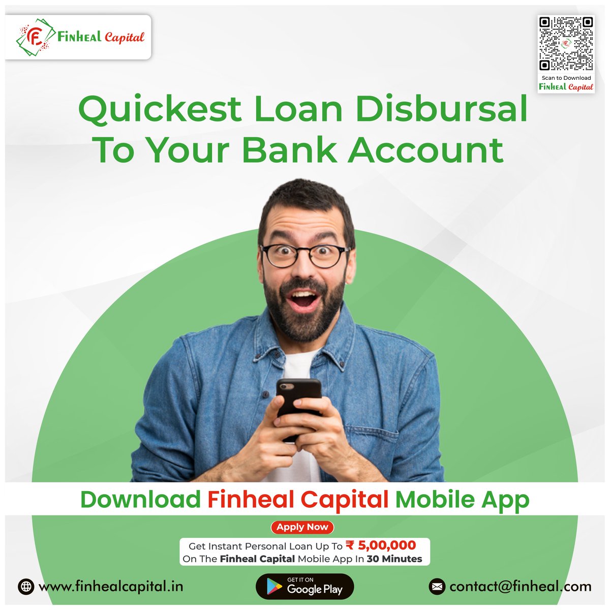 FinhealCapital's tweet photo. Official
#finheal_capital
#finheal_capital_social_media_post.
#instantloan #personalloan #loan #businessloan #cashloan #onlineloan #loanapp #quickloan #AtmanirbharBharat #DigitalIndia #makeinindia
Please Visit : https://t.co/vZ0UasIGRH
Download Now : https://t.co/qZa0RxOqdu https://t.co/ykGKlGlxzo