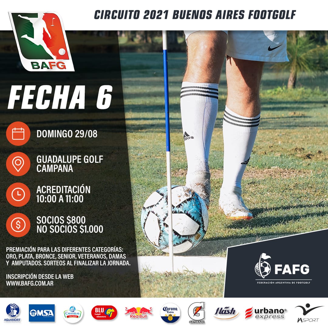 Footgolfbsas's tweet photo. @footgolf mañana se viene la 6 fecha, entramos en la parte final del  torneo, no te lo pierdas!!!!!! https://t.co/i47T6KUNKh