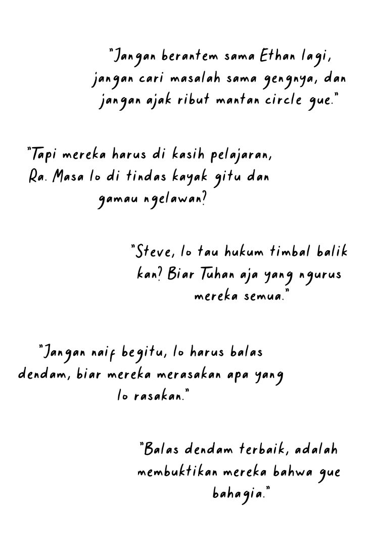 rellysian's tweet image. "Sebegitu bercandakah kalian? Datang seraya membawa kebahagiaan dan harapan, lalu pergi dengan meninggalkan luka dan trauma."

— Traitors and Loyalists —
; a local au, written by rellysian