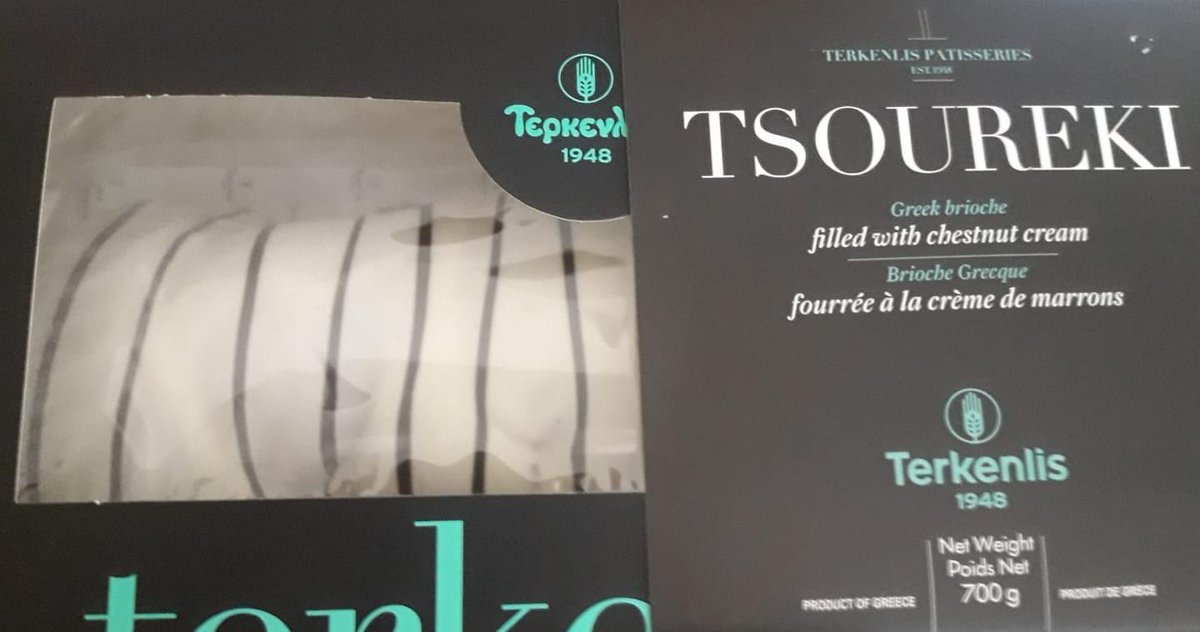 DryKarpos's tweet photo. Lots of goodies here at Karpos! #tsoureki (#brioche filled with #chestnut #cream and covered in chocolate), #icecream from #kawarthadairy, #fine #imported #chocolate from #ionchocolate, #bulktreats #loukomis #turkishdelight with a #greek twist, #driedfruits #olives #ldnontario https://t.co/mzjg5UrR8O