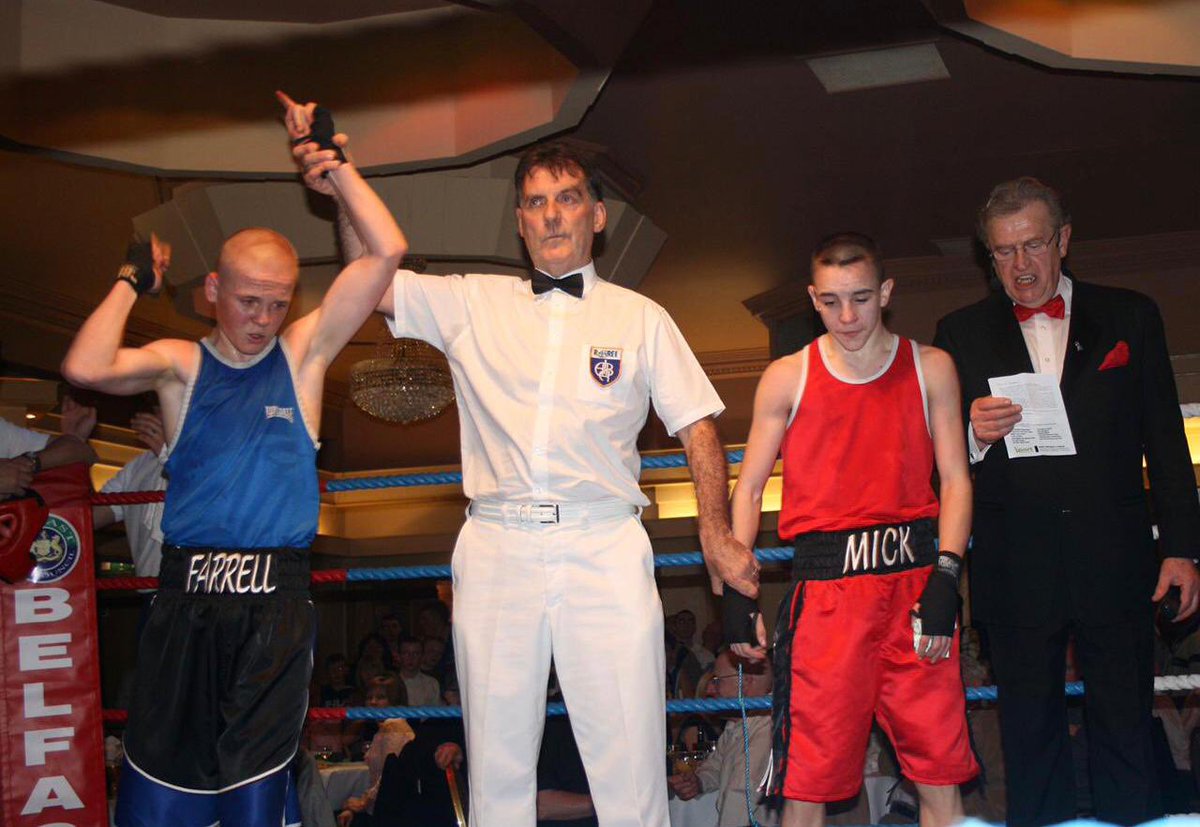 K_Farrell_BEM's tweet photo. Never really told anyone this but…
In the amateurs I beat 2012 Olympic bronze medalist, 2015 world amateur champion, 2016 Olympian @mickconlan11 😂🤣 
-
Buzzin to find this old photo, memories that will live with me forever. 🥊 
-
#boxing 
#progression 
#workethic 
#success https://t.co/qcw8gAwWru