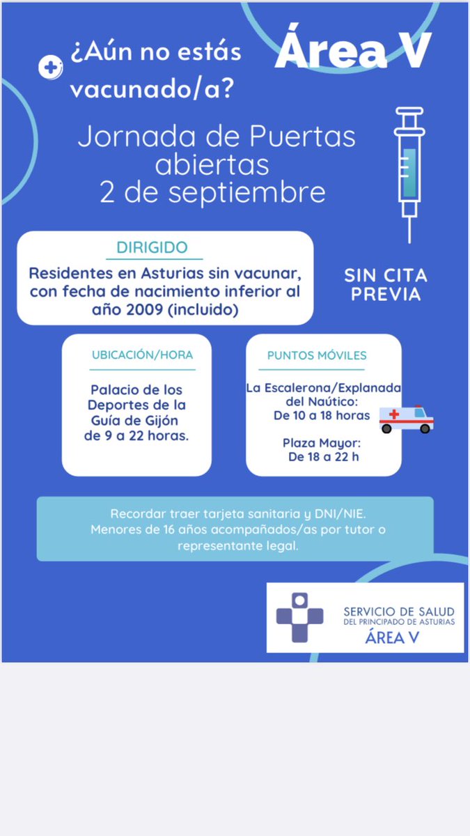 evaprida's tweet photo. #VacunaCOVID19 #Asturias #astursalud #obsa #yomevacuno #YoMeVacuno #gijon #JuntosSaldremosAdelante #aev https://t.co/k1vqjkuHJR