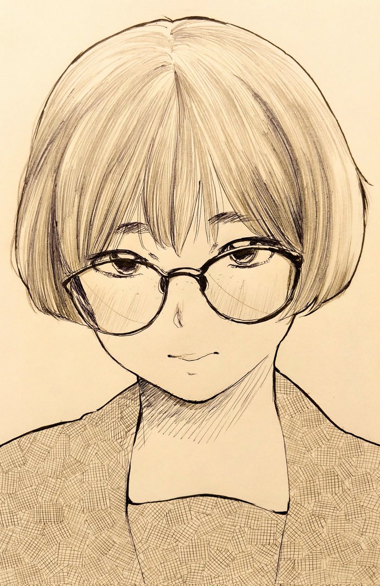 「#これでフォロワーさん増えました
👓👓👓👓 」|ミサキトージのイラスト