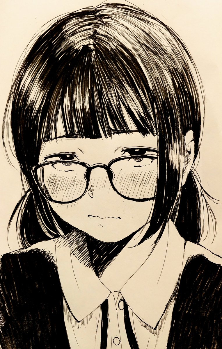 「#これでフォロワーさん増えました
👓👓👓👓 」|ミサキトージのイラスト