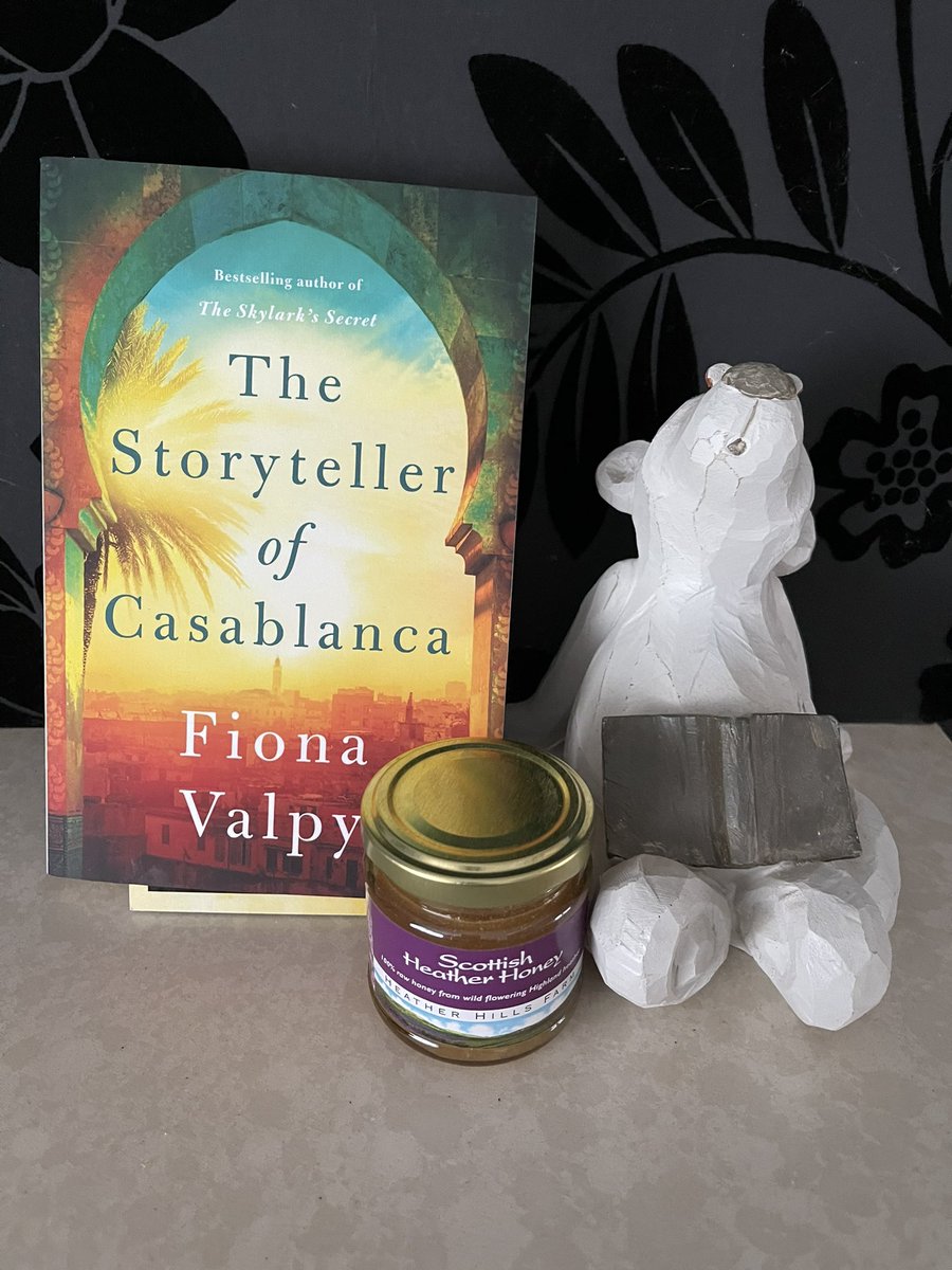 Bookliterat's tweet photo. Fabulous #backpost today from @FMcMAssociates. The Storyteller of Casablanca by @FionaValpy @LUAuthors. Keep an eye out for the #blogtour in September #bookstoread #bookblogger https://t.co/ZwXuGBU6YY