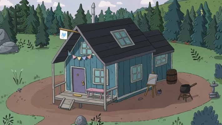 archivesci's tweet photo. alice's cabin https://t.co/5ensRsLu4G