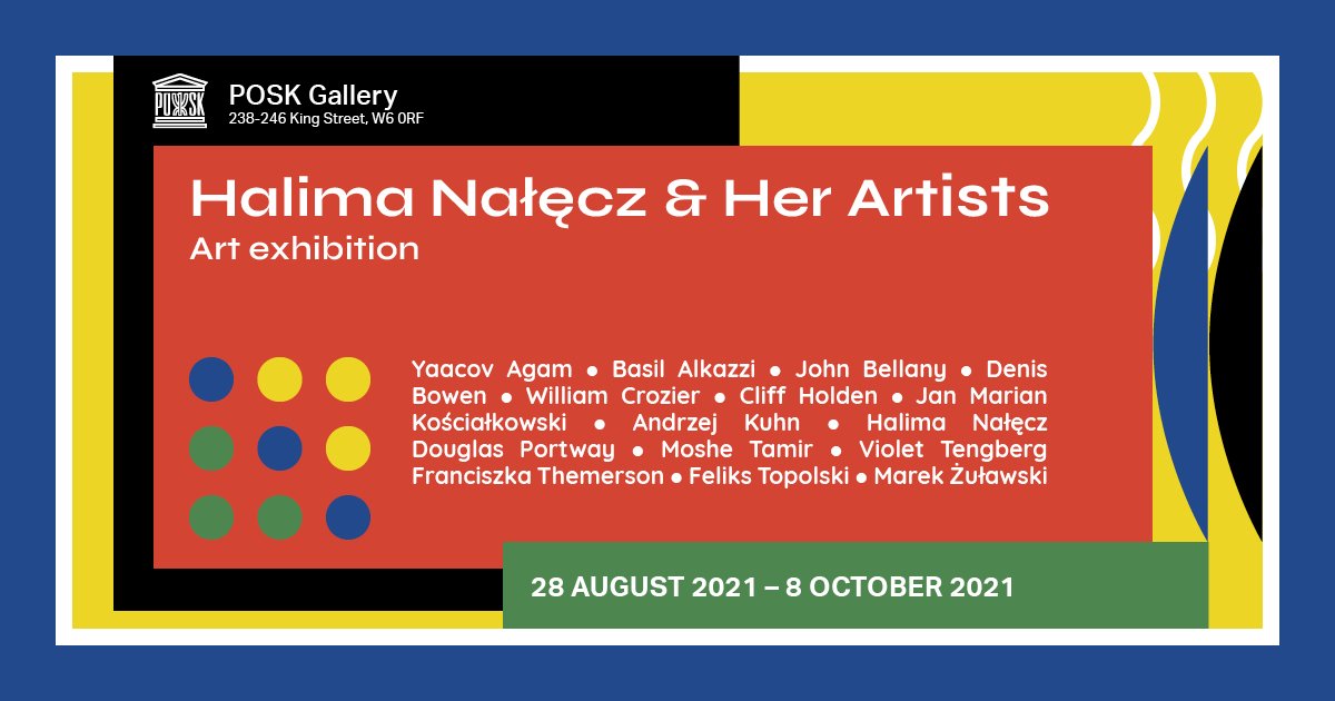POSK Polish Centre London (@posklondon) on Twitter photo Halima Nałęcz's Drian Gallery (later the Drian Galleries) shaped the cultural life of post-war London.
<a href="/PoskGallery/">Posk Gallery</a> marks her legacy with a special exhibition coinciding with the <a href="/CityWestminster/">Westminster City Council</a> decision to install a Green Plaque to honour her.
Until 8th October, free entry. Halima Nałęcz's Drian Gallery (later the Drian Galleries) shaped the cultural life of post-war London.
<a href="/PoskGallery/">Posk Gallery</a> marks her legacy with a special exhibition coinciding with the <a href="/CityWestminster/">Westminster City Council</a> decision to install a Green Plaque to honour her.
Until 8th October, free entry.