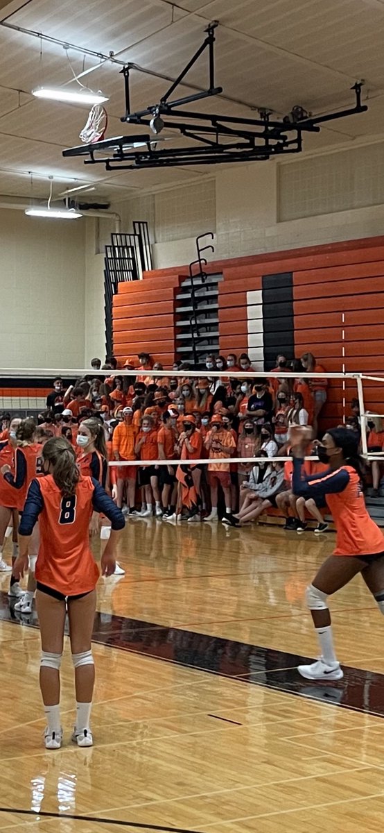Kits with a tough first day at Libertyville invite (0-3) , but almost beats host in third set in front of large hostile crowd.