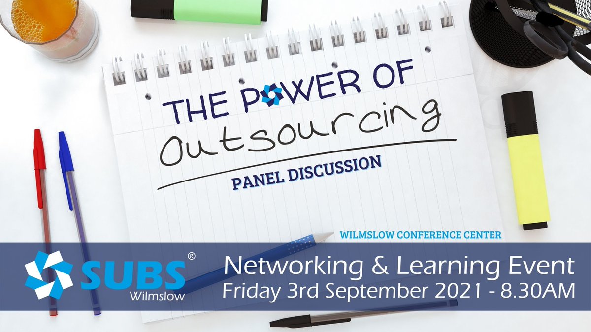It’s often less efficient when we try to do everything ourselves. 
 
Join us for a panel discussion on The Power of Discussion next Friday, 3rd September, at the Wilmslow Conference Center.

Book your place here: portal.subsbusinessevents.co.uk/post/subs-wilm…
