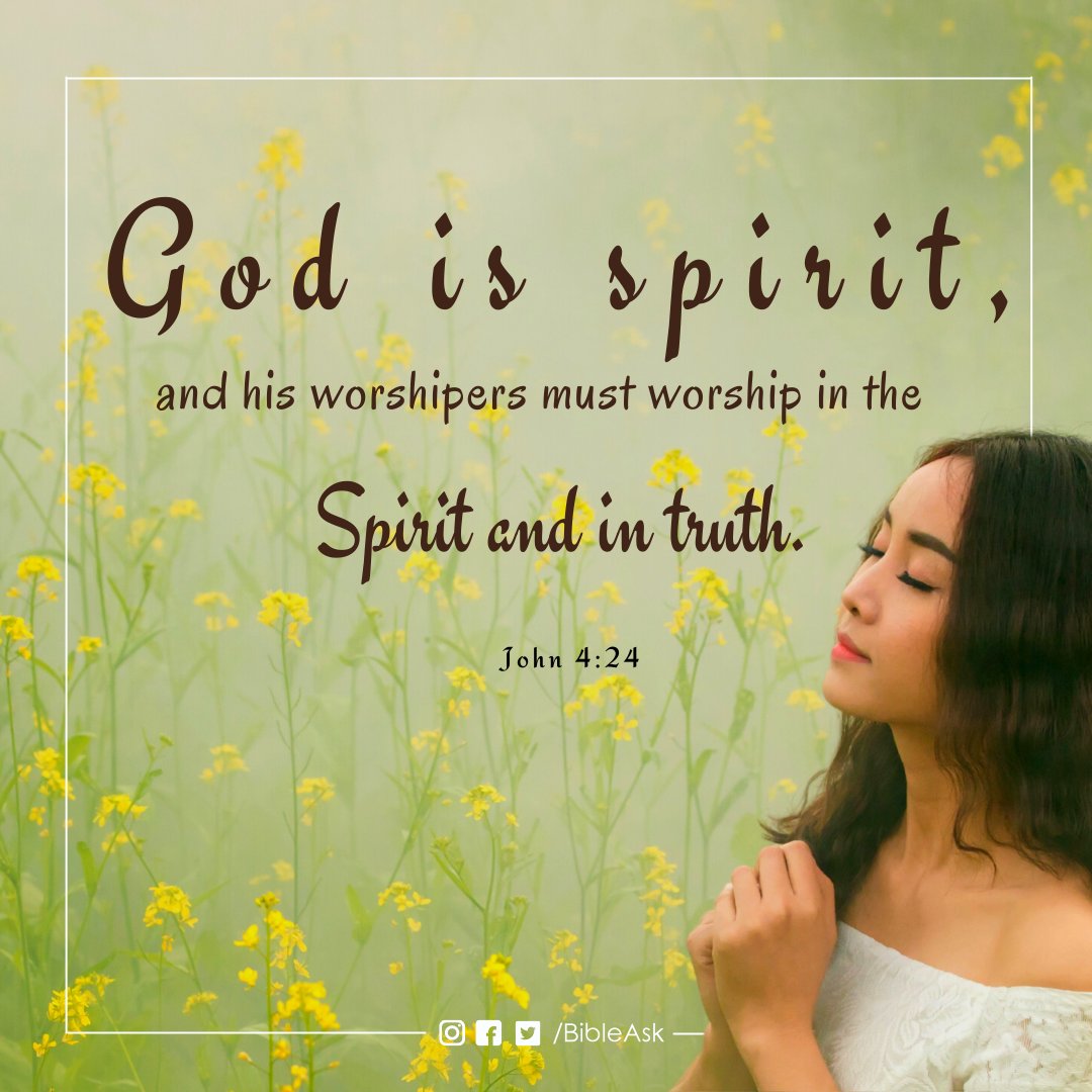 BibleAsk's tweet photo. Worship God in spirit and in truth. 🕊️#verseoftheday⠀⠀
.⠀⠀
.⠀⠀
.⠀⠀
.⠀⠀
_________________________________⠀⠀
#dailybibleverse #bibleverse #bible #bibleask #WorshipGod #inspirit #Christalone #victory  #gratitude #rememberJesus #christanquotes #dailyverse #dailybible https://t.co/f80fORhW5y
