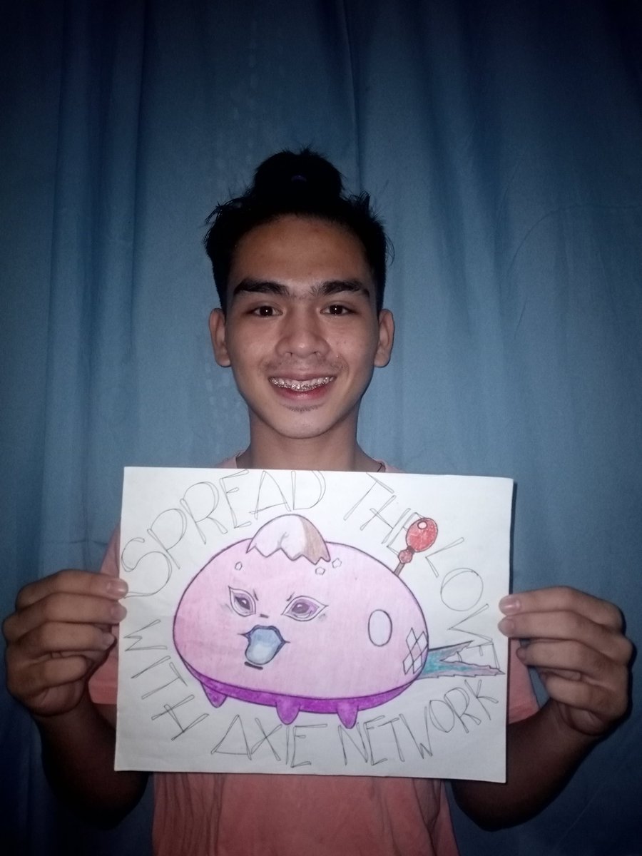 PalisJay's tweet photo. @axie_network I will make sure to do my best,obey the rules and regulations and to play very well.Thank you so much and God bless us all.🙏😊🤗 https://t.co/7j5vNJ3bC5